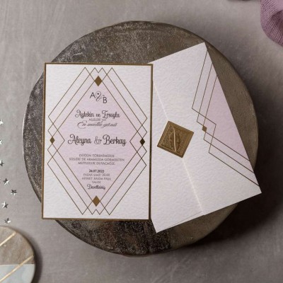 Wedding Davetiye 8384