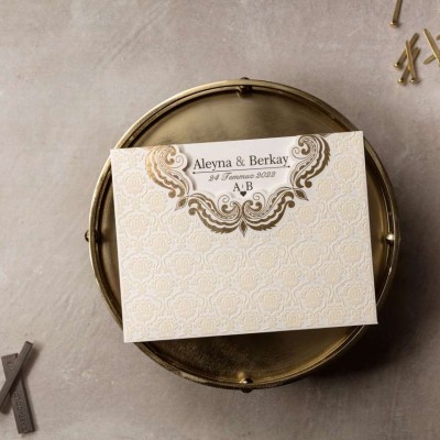 Wedding Davetiye 8386