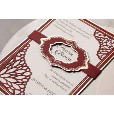 Wedding Davetiye 8392