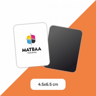 Magnet 4,5 x 6,5 cm Özel Kesim