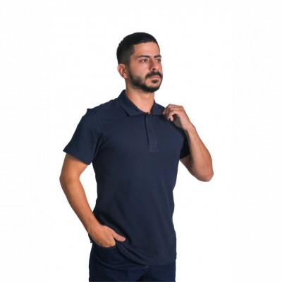 Promosyon Baskılı Gömlek Yaka Penye T-shirt